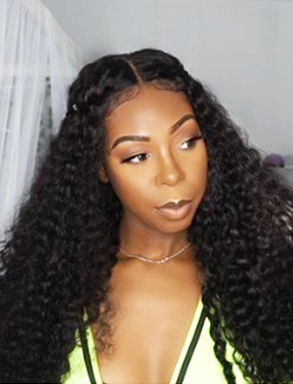 Uglam 4x4 Lace Closure With Bundles Water Wave 